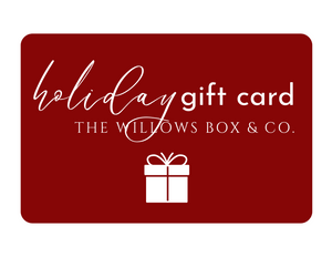 The Willows Box & Co e-gift card