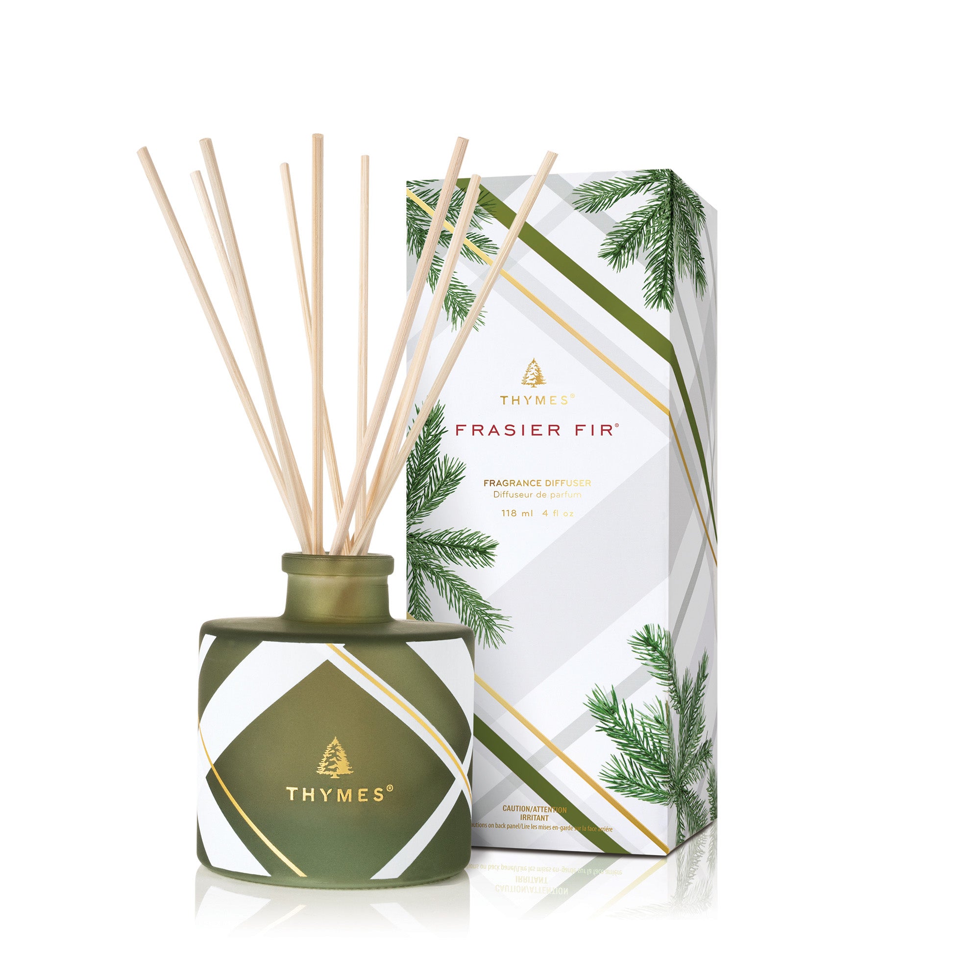 Frasier Fir Frosted Plaid Petite Diffuser