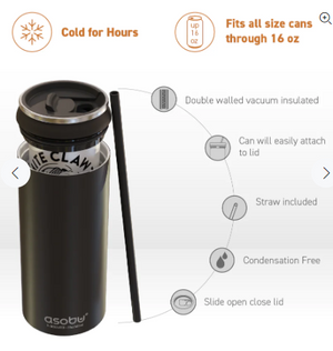 ASOBU® Black Multi Can Cooler