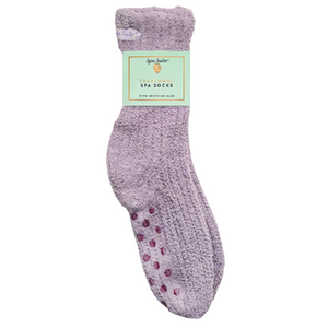 Spa-Treatment-Socks-Violet-Bath-Accessories-Company-Willows-Box