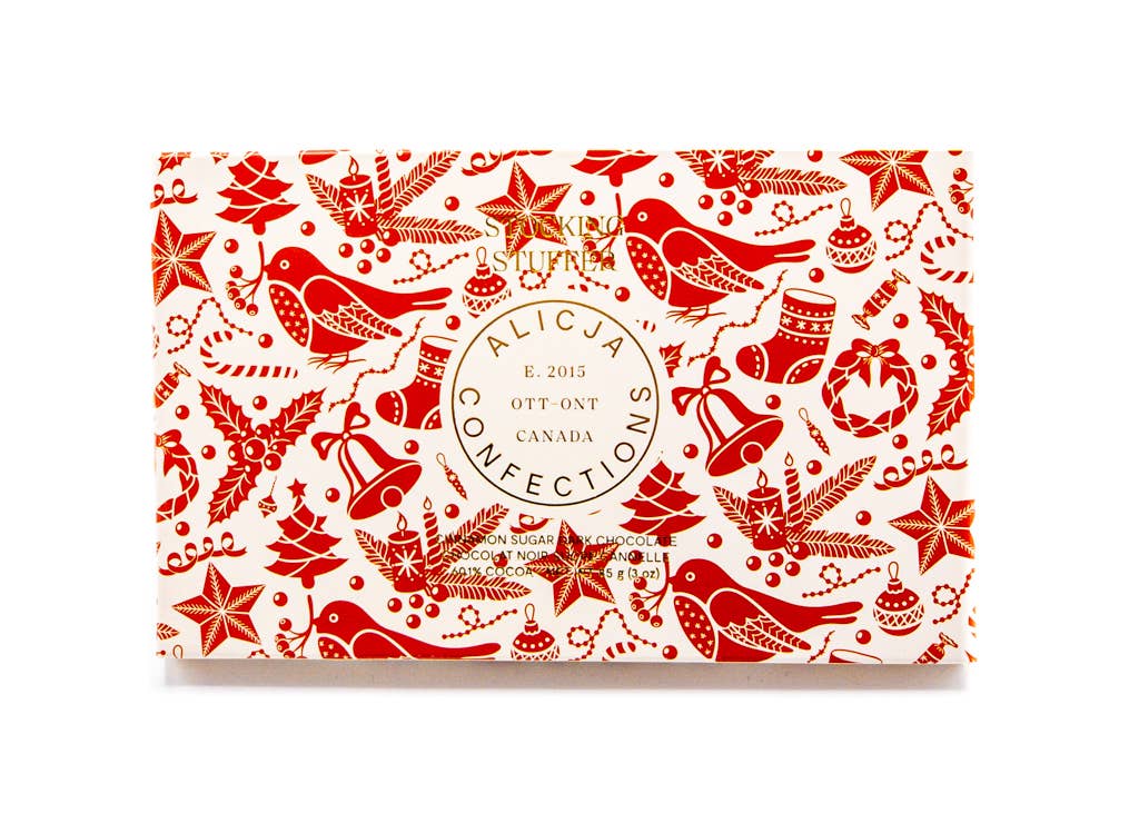 Stocking-Stuffer-Vegan-Dark-Postcard-Chocolate-Bar-Cinnamon-Gluten-Free-Friendly-Alicja-Confections-Willows-Box