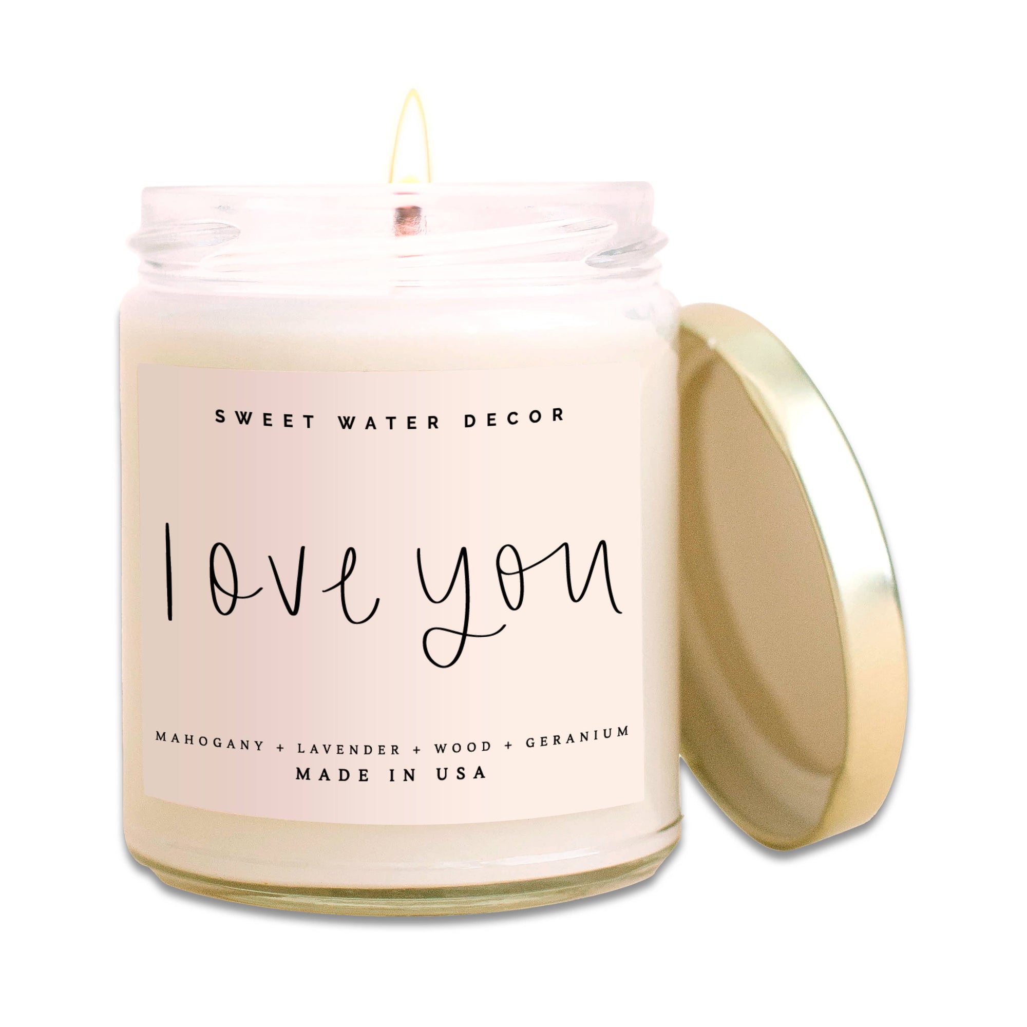 Love You Soy Candle